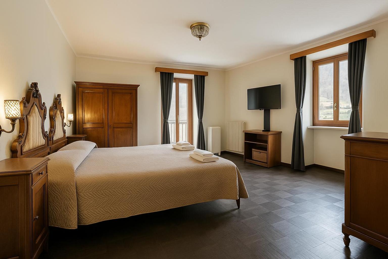 Albergo Locanda Corona Ballino Exteriér fotografie